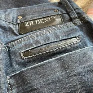 Zara Jeans Zara Premium Denim With Leather Detail Poshmark